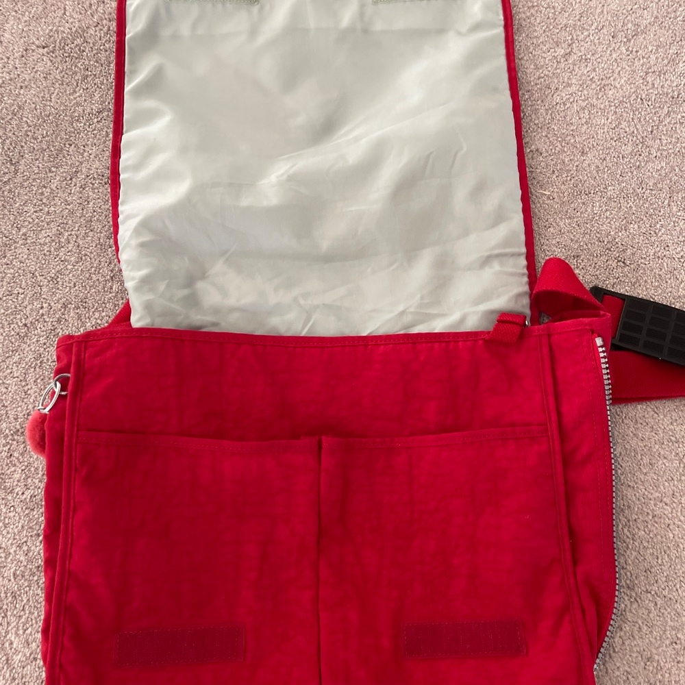 Kipling Messenger Red Bag - Picture 2 of 7